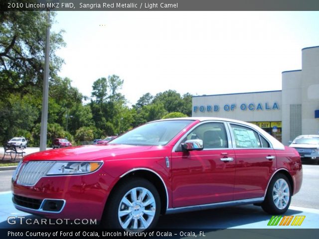 2010 Lincoln MKZ FWD in Sangria Red Metallic