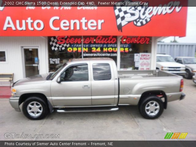 2002 GMC Sierra 1500 Denali Extended Cab 4WD in Pewter Metallic