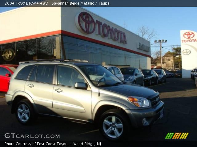 2004 Toyota RAV4 4WD in Savannah Beige Metallic