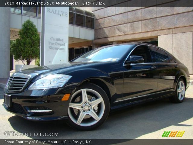 2010 Mercedes-Benz S 550 4Matic Sedan in Black
