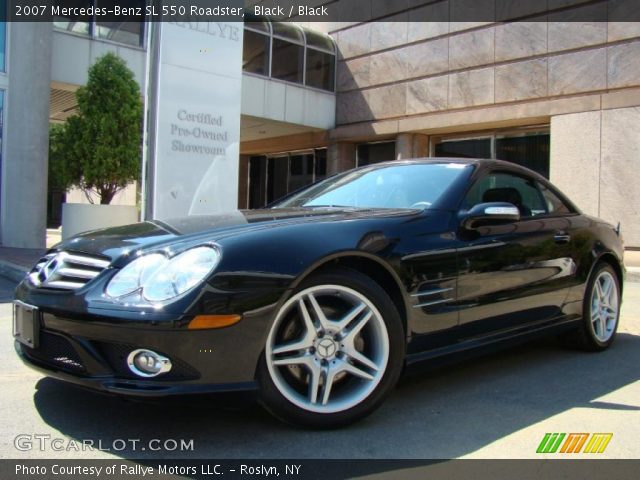 2007 Mercedes-Benz SL 550 Roadster in Black