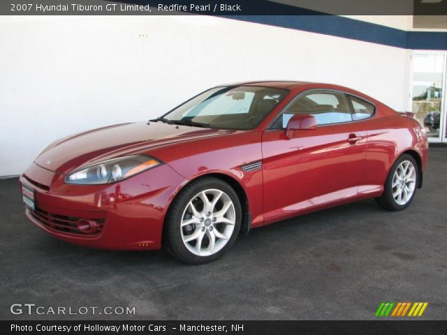 2007 Hyundai Tiburon GT Limited in Redfire Pearl