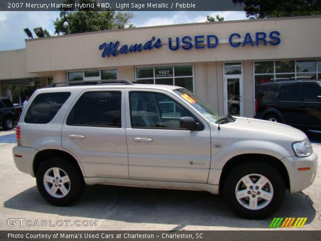 2007 Mercury Mariner Hybrid 4WD in Light Sage Metallic
