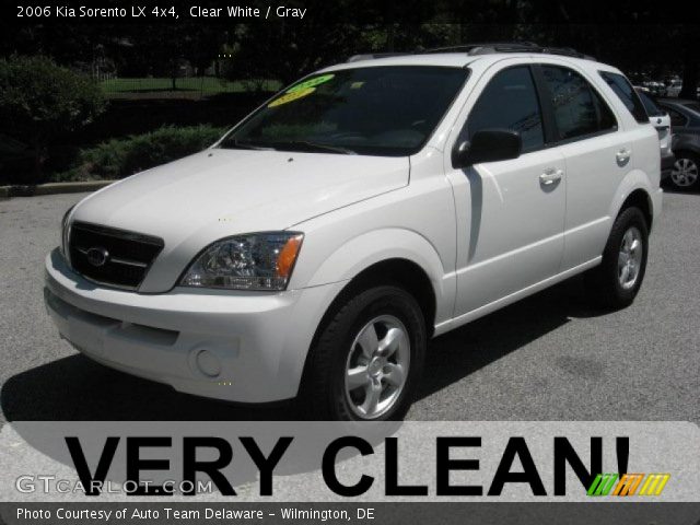 2006 Kia Sorento LX 4x4 in Clear White
