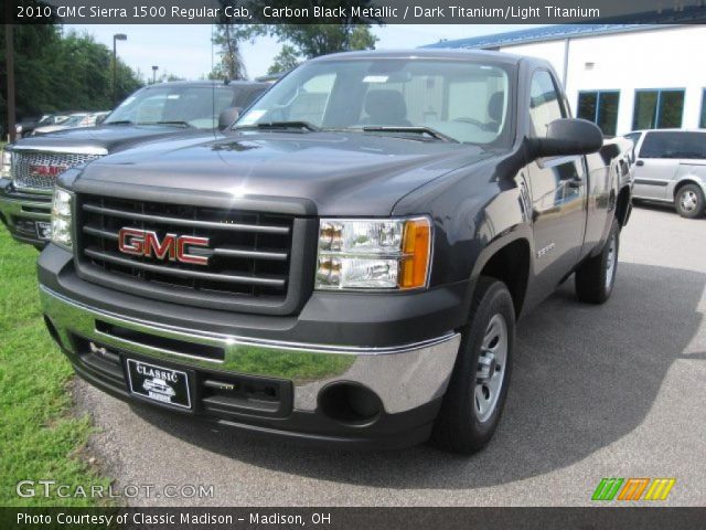 2010 GMC Sierra 1500 Regular Cab in Carbon Black Metallic