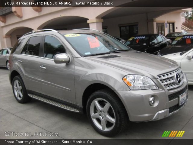 2009 Mercedes-Benz ML 550 4Matic in Pewter Metallic