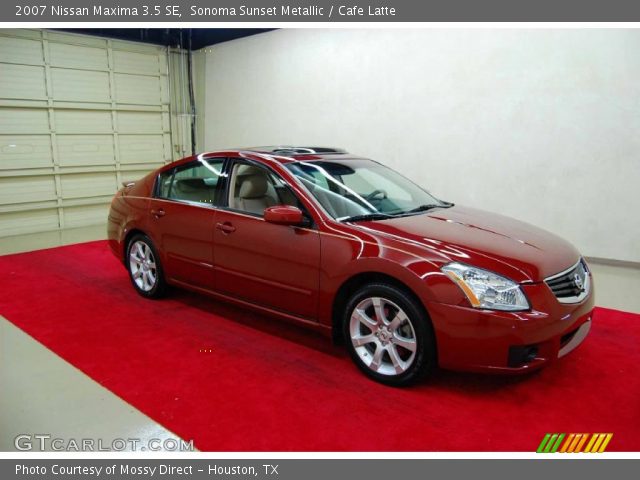 2007 Nissan Maxima 3.5 SE in Sonoma Sunset Metallic