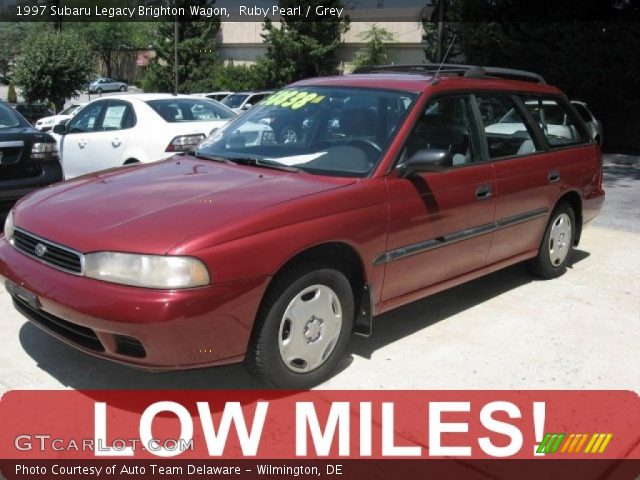 1997 Subaru Legacy Brighton Wagon in Ruby Pearl