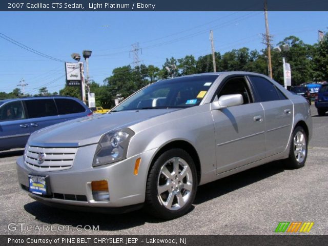 2007 Cadillac CTS Sedan in Light Platinum