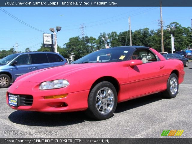2002 Chevrolet Camaro Coupe in Bright Rally Red