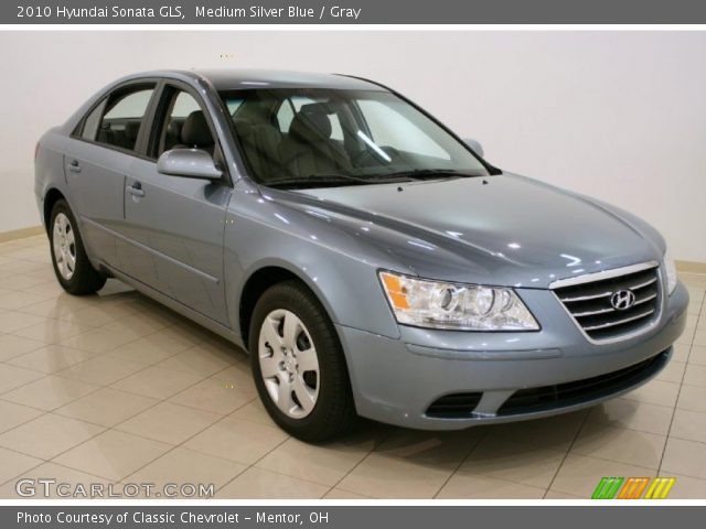 2010 Hyundai Sonata GLS in Medium Silver Blue