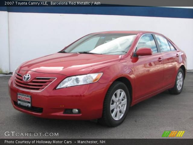 2007 Toyota Camry XLE in Barcelona Red Metallic