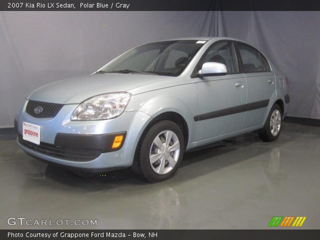 2007 Kia Rio LX Sedan in Polar Blue