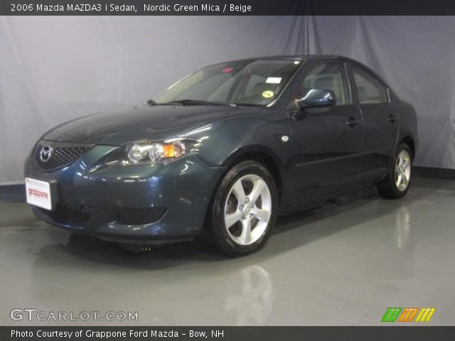 2006 Mazda MAZDA3 i Sedan in Nordic Green Mica
