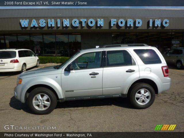 2008 Ford Escape XLT V6 in Silver Metallic