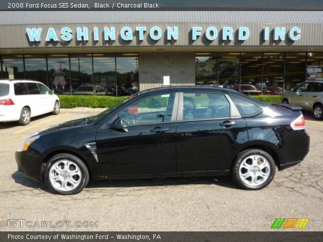2008 Ford Focus SES Sedan in Black