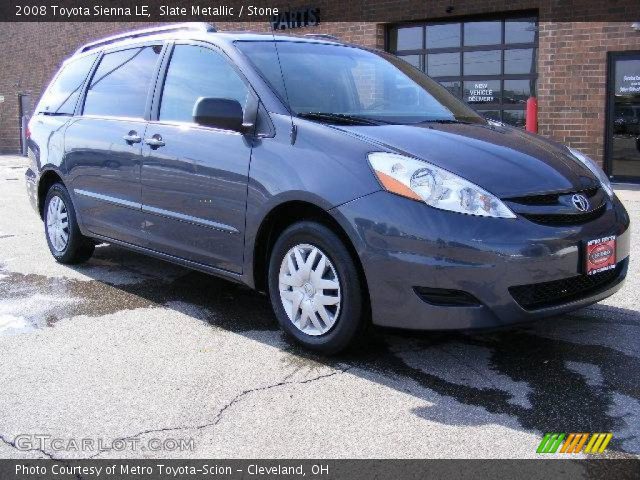 2008 Toyota Sienna LE in Slate Metallic