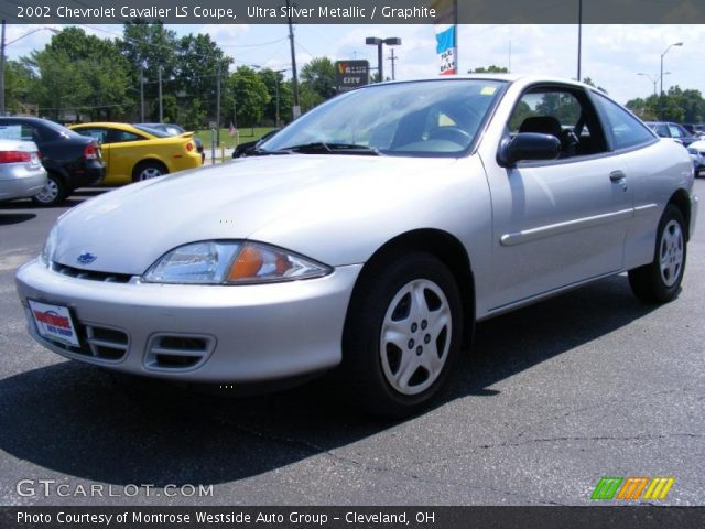 2002 Chevrolet Cavalier LS Coupe in Ultra Silver Metallic