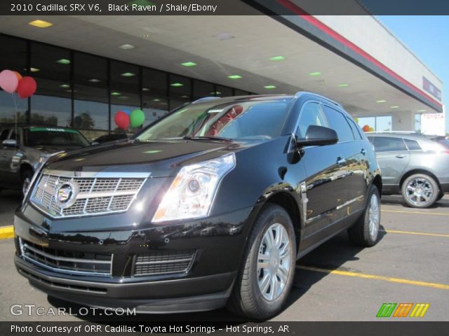 2010 Cadillac SRX V6 in Black Raven