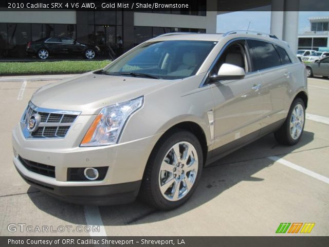 2010 Cadillac SRX 4 V6 AWD in Gold Mist