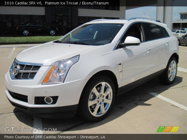 2010 Cadillac SRX V6 in Platinum Ice Tricoat