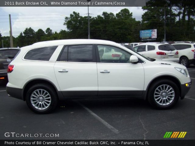 2011 Buick Enclave CXL in White Diamond Tricoat