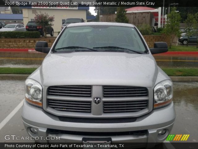 2006 Dodge Ram 2500 Sport Quad Cab in Bright Silver Metallic