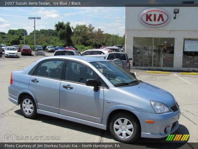 2007 Suzuki Aerio Sedan in Ice Blue