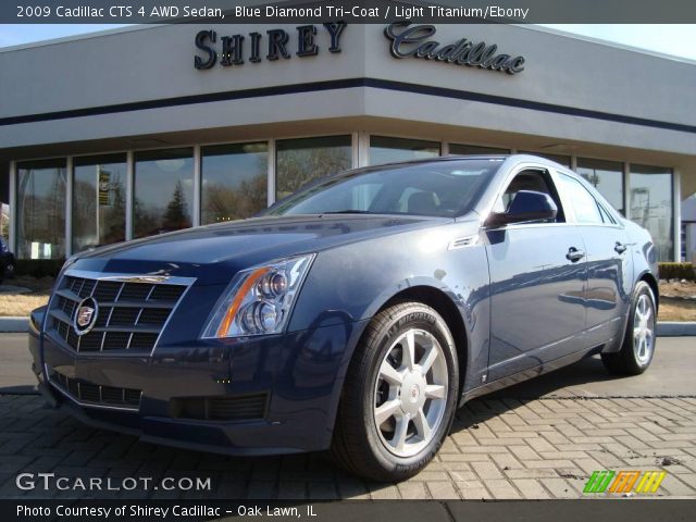 2009 Cadillac CTS 4 AWD Sedan in Blue Diamond Tri-Coat