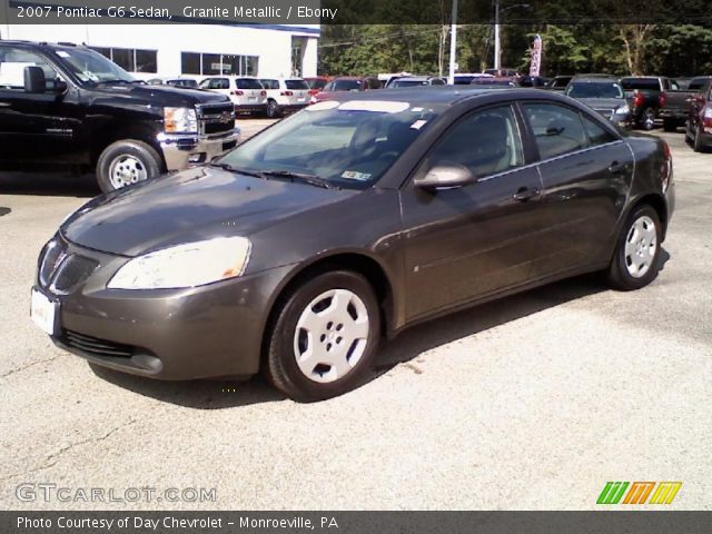 2007 Pontiac G6 Sedan in Granite Metallic