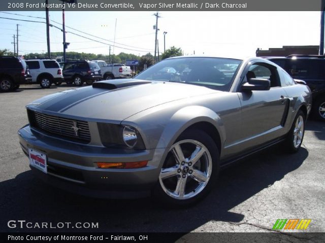 2008 Ford Mustang V6 Deluxe Convertible in Vapor Silver Metallic