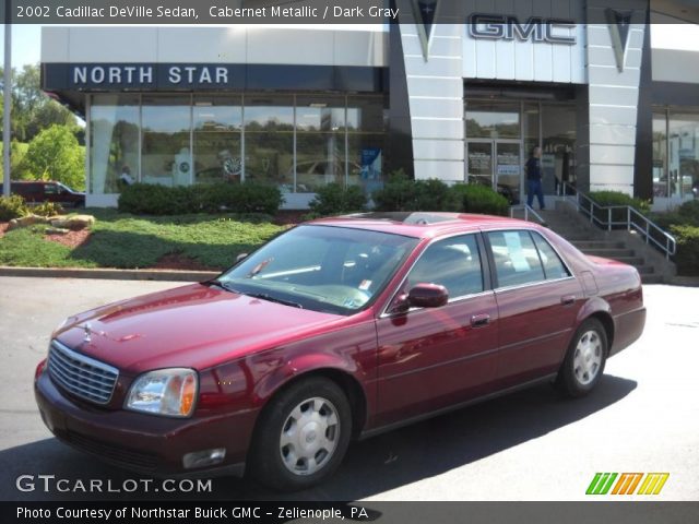 2002 Cadillac DeVille Sedan in Cabernet Metallic
