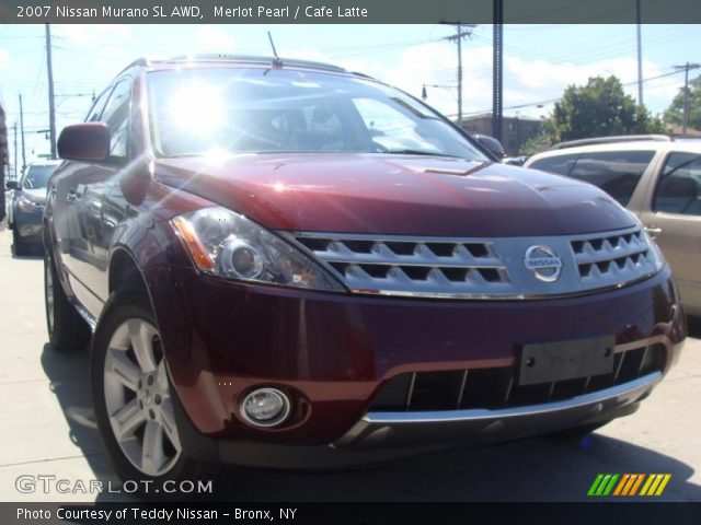 2007 Nissan Murano SL AWD in Merlot Pearl