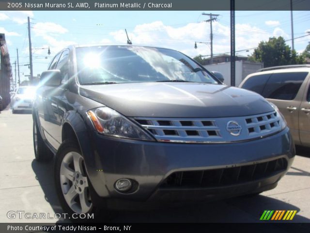2005 Nissan Murano SL AWD in Platinum Metallic