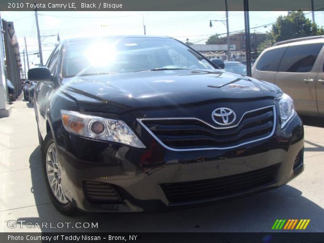 2010 Toyota Camry LE in Black