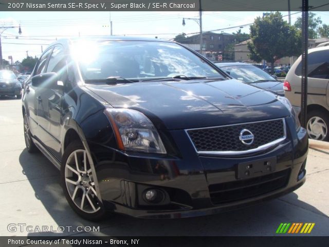 2007 Nissan Sentra SE-R Spec V in Super Black