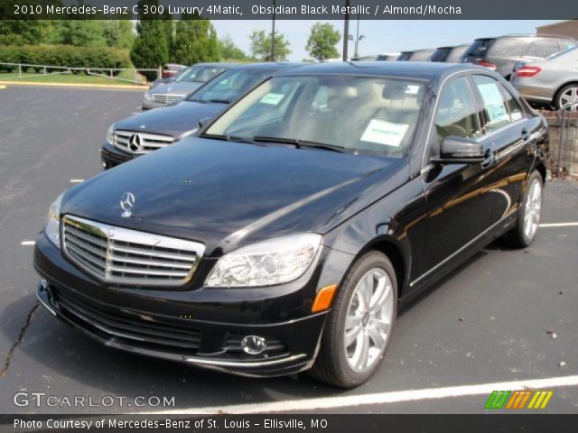 2010 Mercedes-Benz C 300 Luxury 4Matic in Obsidian Black Metallic