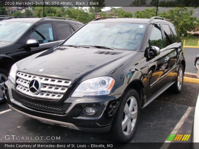 2010 Mercedes-Benz ML 350 4Matic in Black