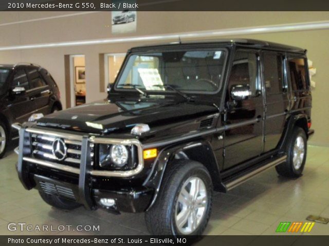 2010 Mercedes-Benz G 550 in Black