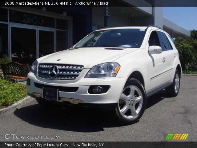 2008 Mercedes-Benz ML 350 4Matic in Arctic White