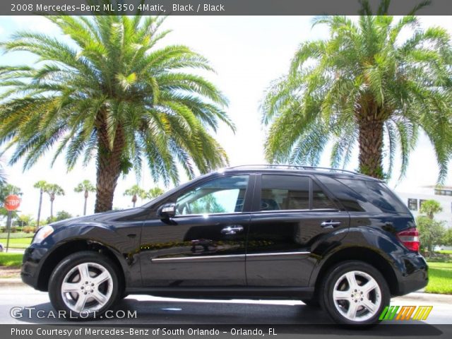 2008 Mercedes-Benz ML 350 4Matic in Black