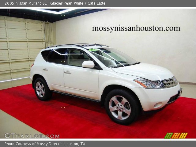 2005 Nissan Murano SL in Glacier Pearl White
