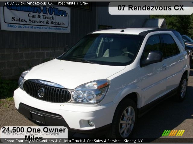 2007 Buick Rendezvous CX in Frost White