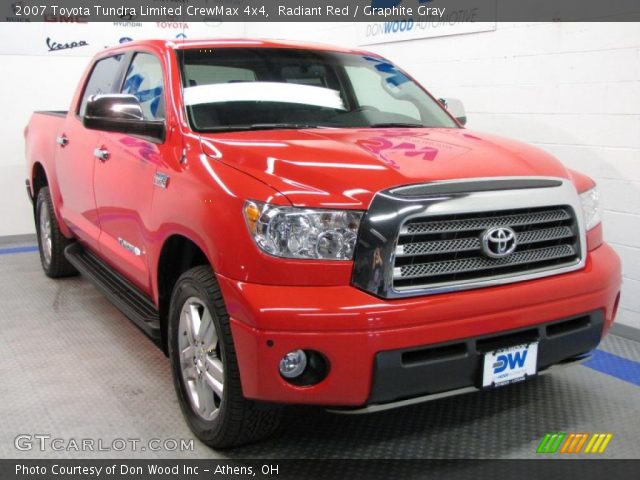 2007 Toyota Tundra Limited CrewMax 4x4 in Radiant Red