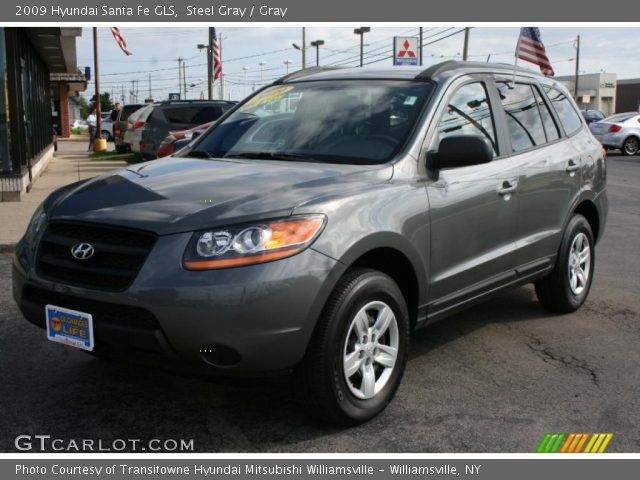 2009 Hyundai Santa Fe GLS in Steel Gray