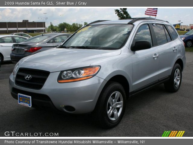 2009 Hyundai Santa Fe GLS in Silver Blue