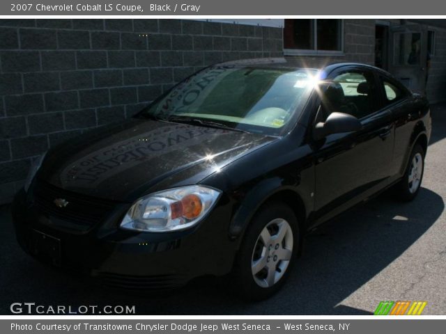 2007 Chevrolet Cobalt LS Coupe in Black