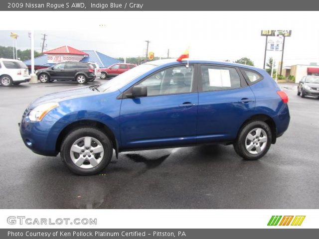 Blue nissan rogue 2009 #7