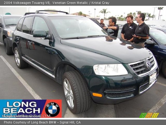 2004 Volkswagen Touareg V8 in Venetian Green Metallic