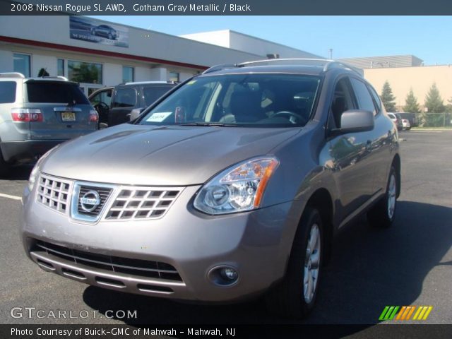 2008 Nissan Rogue SL AWD in Gotham Gray Metallic